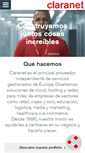Mobile Screenshot of claranet.es